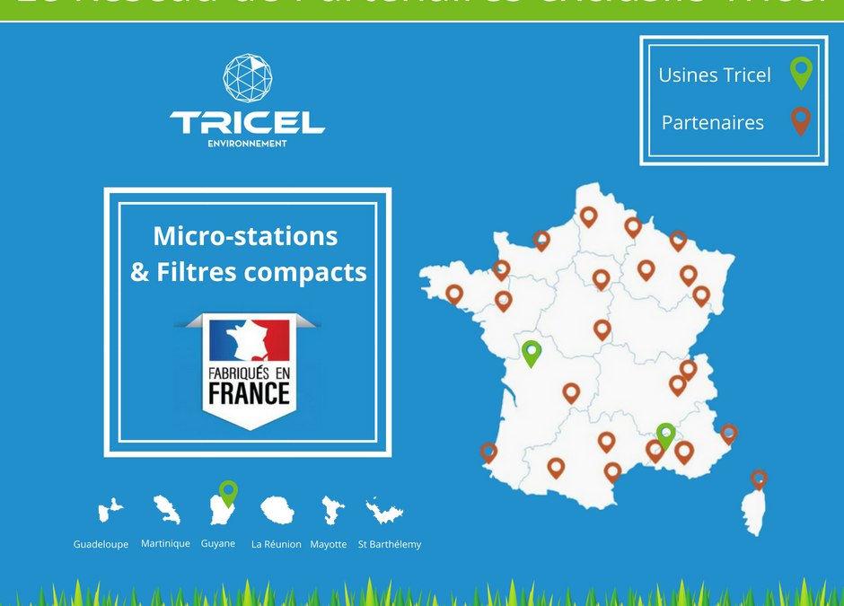 Le réseau de partenaires exclusifs Tricel